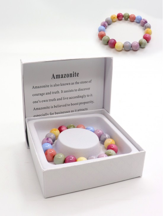 Blessing Bead Bracelets with Gift Box.